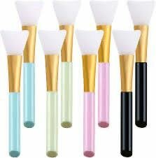 Mud mask applicator brush