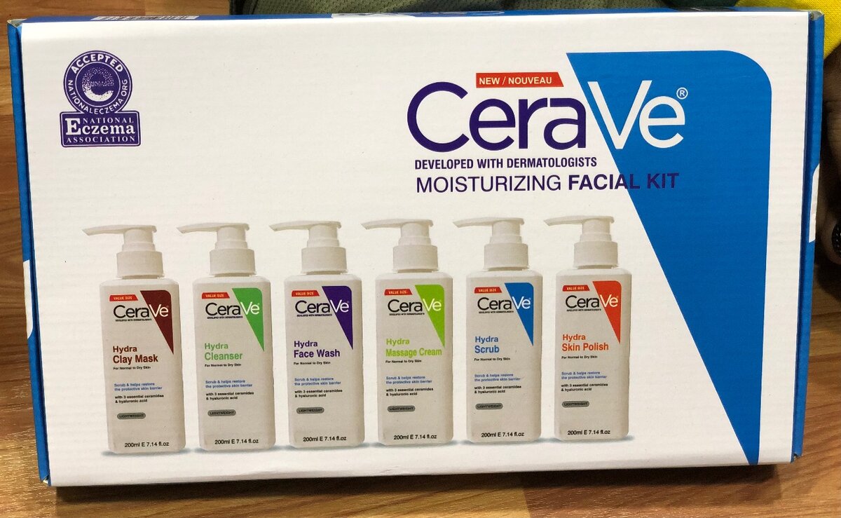 Cerave Hydra Facial set