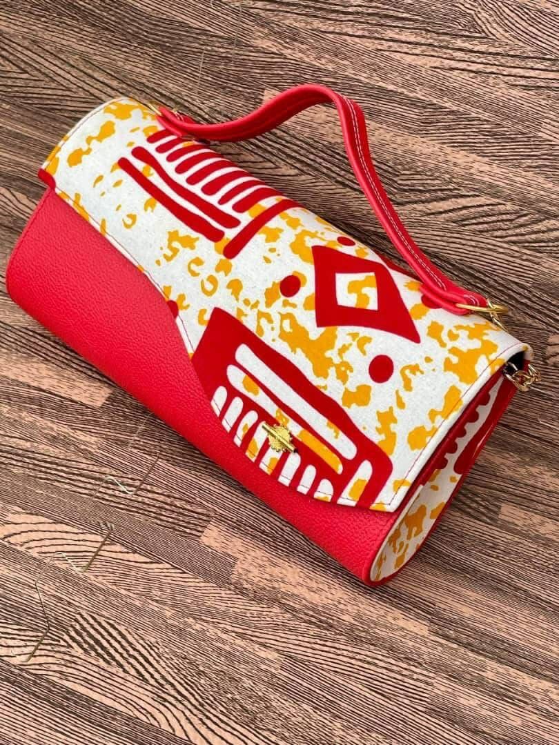 Sac à main coloré artisanal