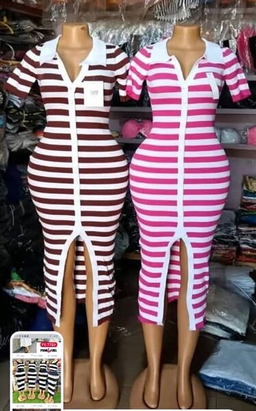 Robe élégante en tricot