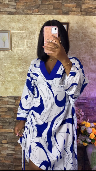 Robe kimono colorée