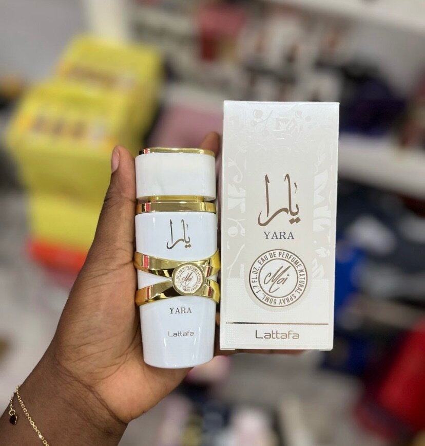 Parfum Yara blanc et rose