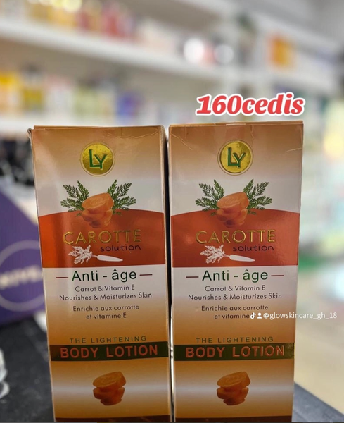 Anti age body lotion