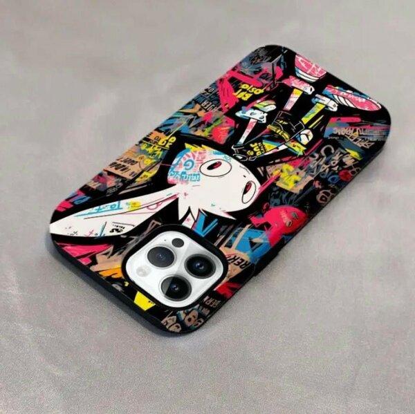 Coque iPhone15 Graffiti Lapin