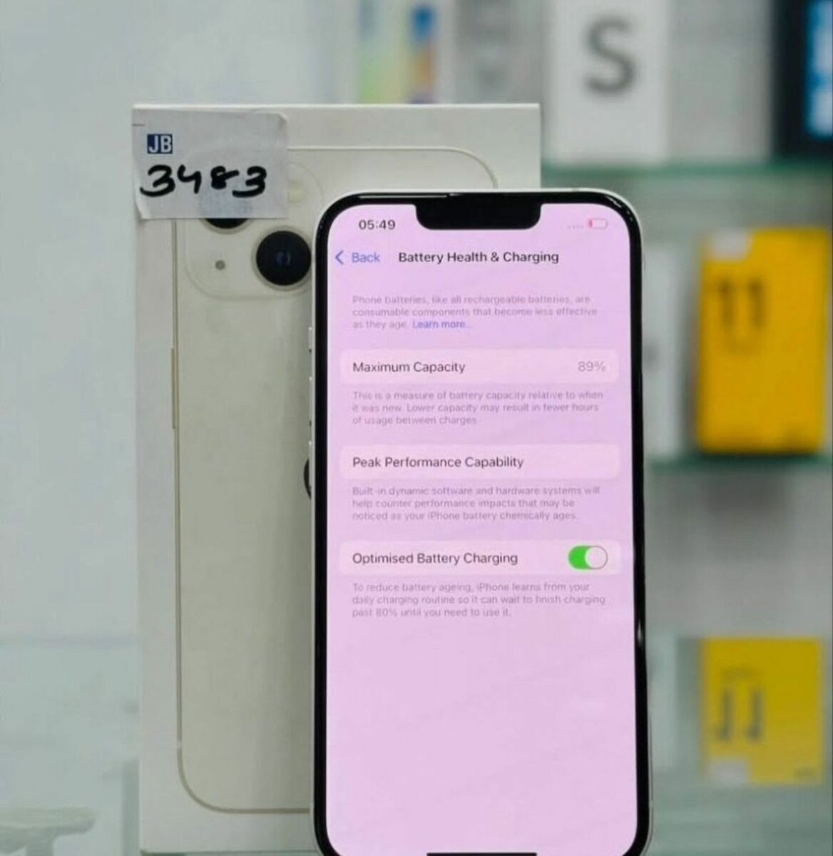 Smartphone performant 128GB