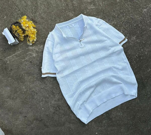 Polo en maille légère