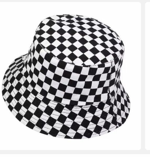 Chapeau Bob à Carreaux Mode