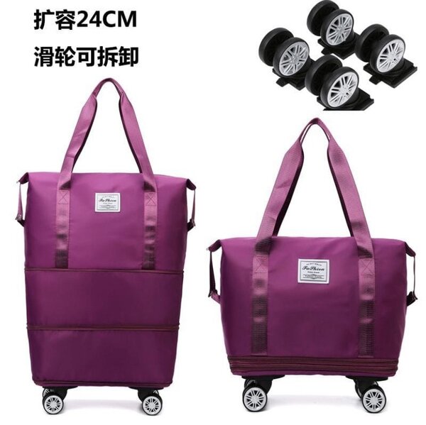 Foldable travel bags