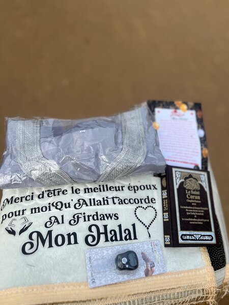 Tapis de prière personnalisé