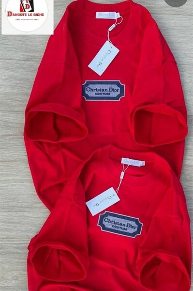 T-shirt rouge Dior