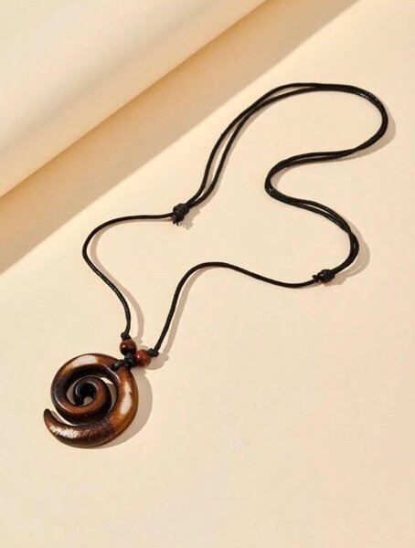 Collier Pendentif Spirale