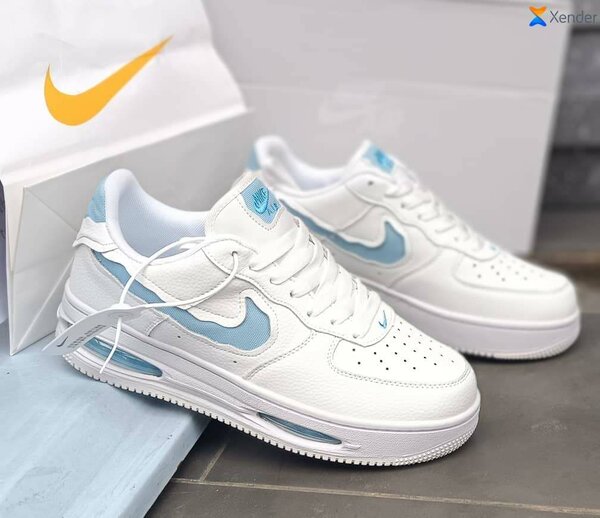 Baskets Air Max blanches