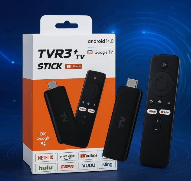 Clé TVR3+ 8K Ultra HD