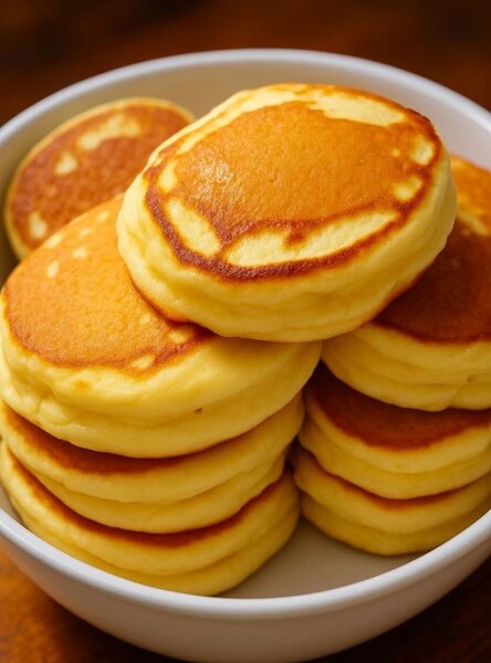 Fluffy Homemade Pancakes