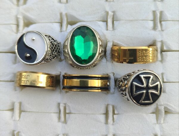 Bague en acier inoxydable