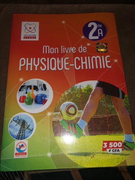 Manuel de Physique-Chimie 2A