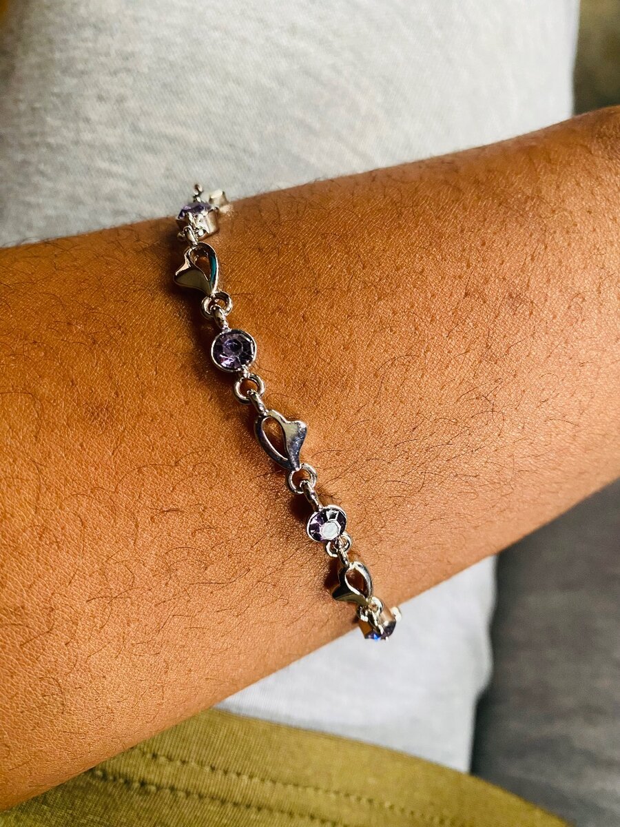 Beautiful silver bracelet