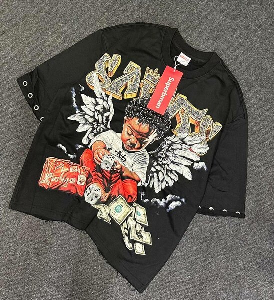 T-shirt graphique Supreme noir