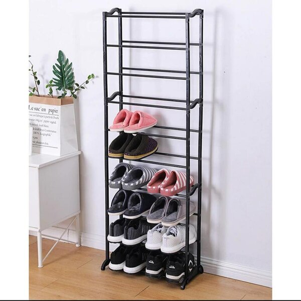 Étagère à chaussures compacte