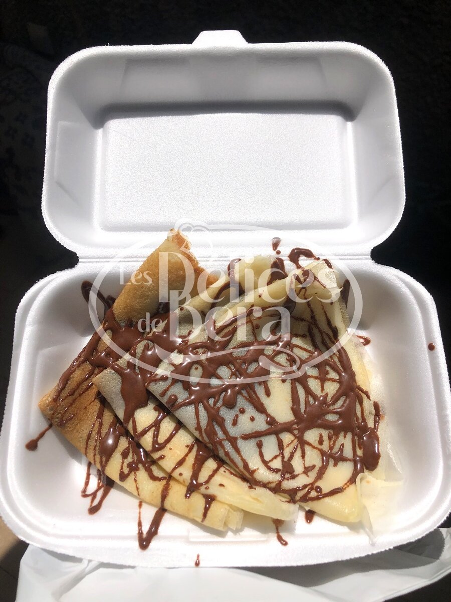 3 crêpes chocolat ( normal )
