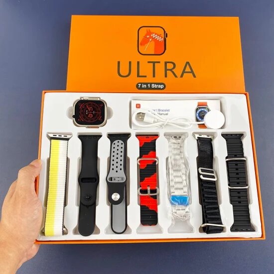 Smart Watch avec 7 bracelets