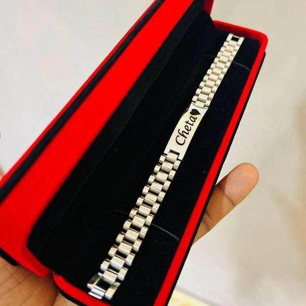 Bracelet personnalisé inox