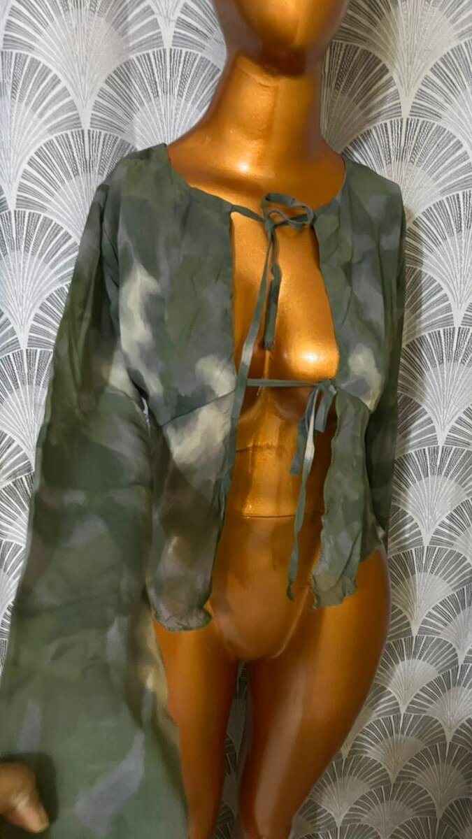 Blouse transparente chic