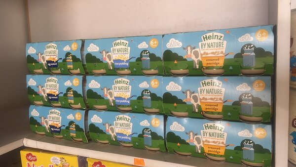 Heinz baby foods