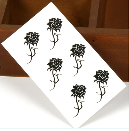 Tattoo Flower Waterproof Temporary Tattoos Body Tattoo