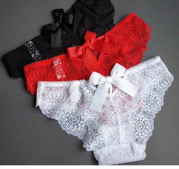 Culottes en dentelle multicolores