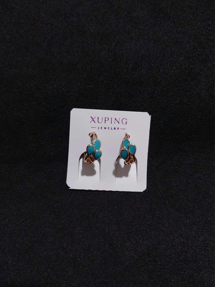 Boucles d'oreilles en or plaqué