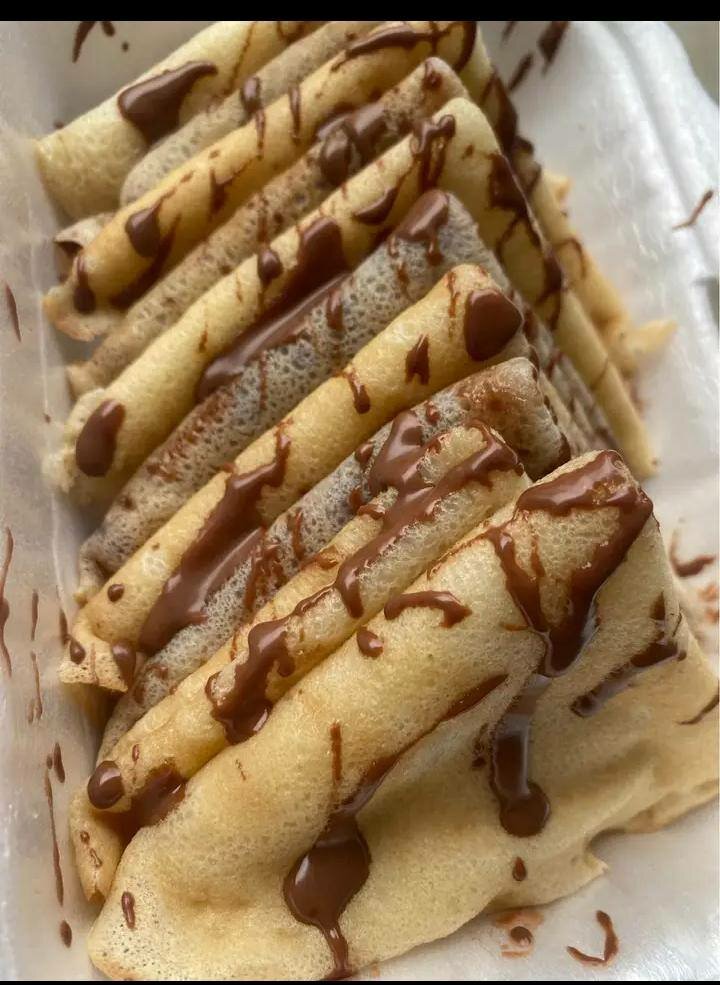 Crêpes au Nutella
