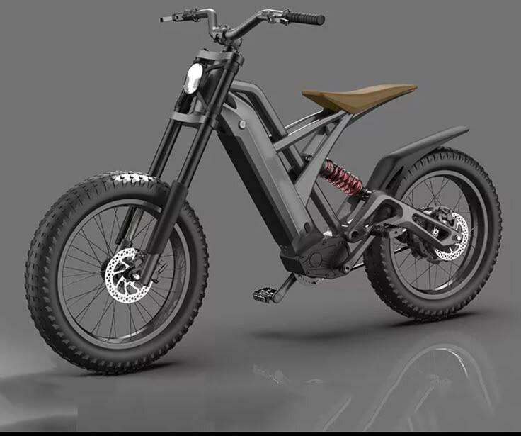 Vélo électrique tout-terrain puissant