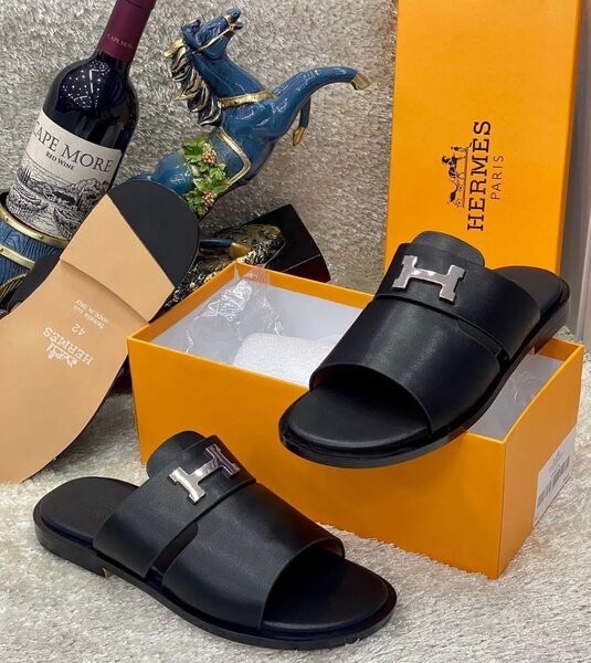 Sandales Hermès en cuir