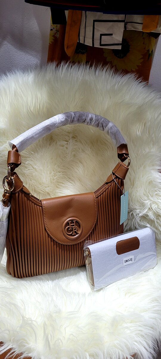 Sac bandoulière plissé élégant