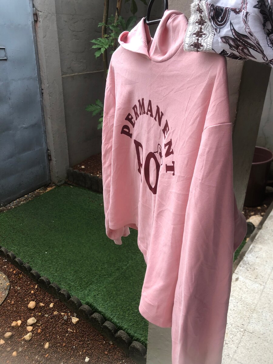 Sweat à Capuche Rose