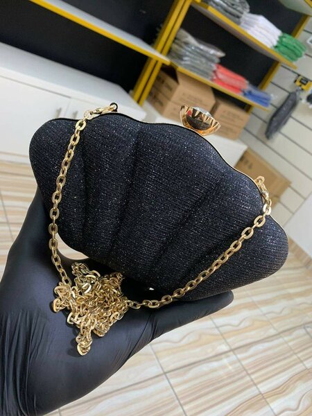 Clutch soirée noire élégante