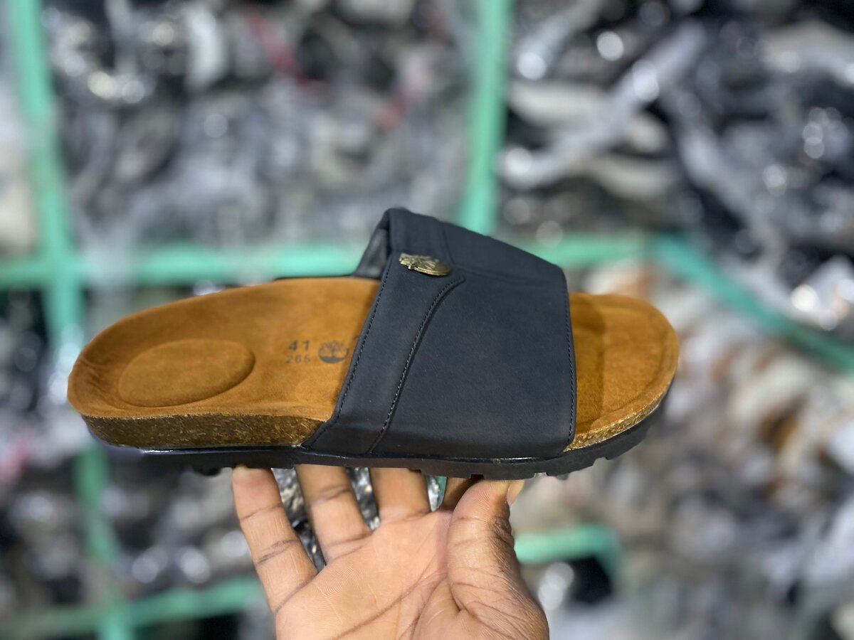 Sandales en cuir confort