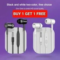 (Buy 1 Get 1 Free) U1 Handfree High Bass Good Quality Good Sound