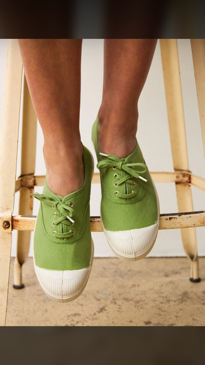 Sneakers en toile de coton