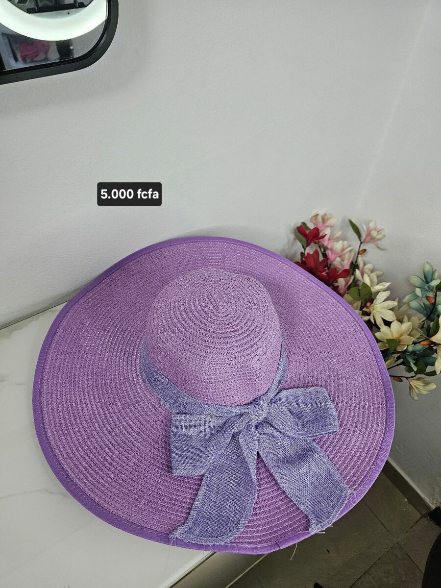 Chapeau de soleil élégant