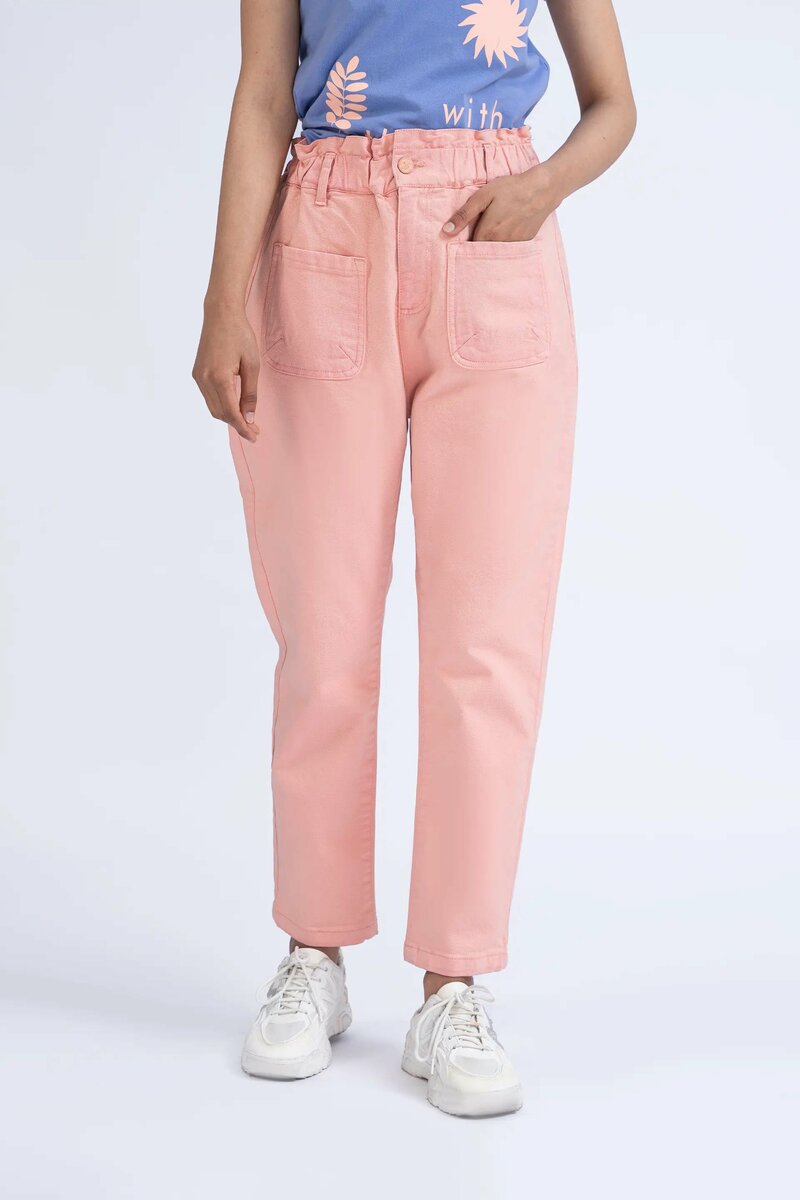 Pink jeans