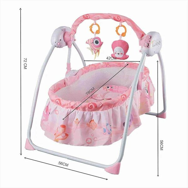 berceau électrique pour bébé à bascule automatique
