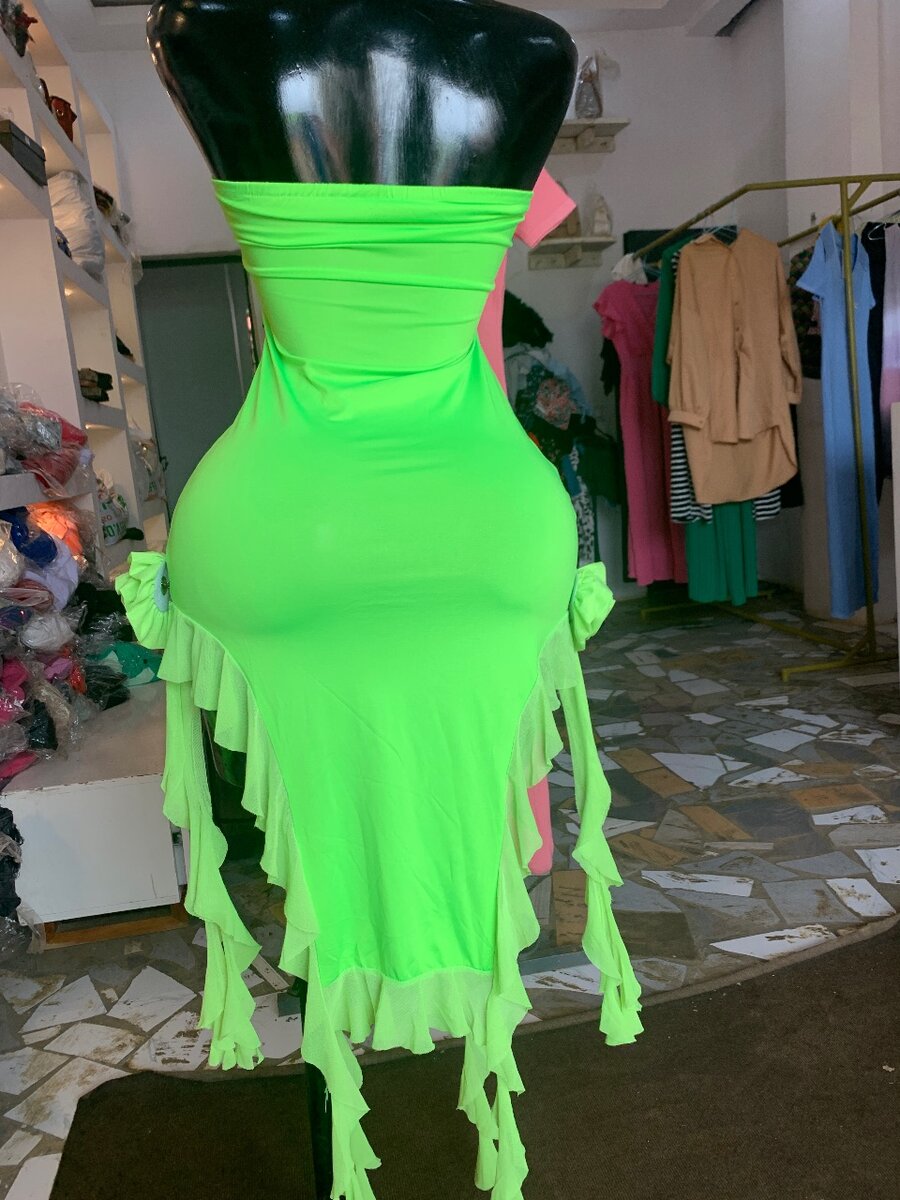 Robe estivale sans manches bohème