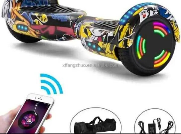 Hoverboard LED Bluetooth coloré
