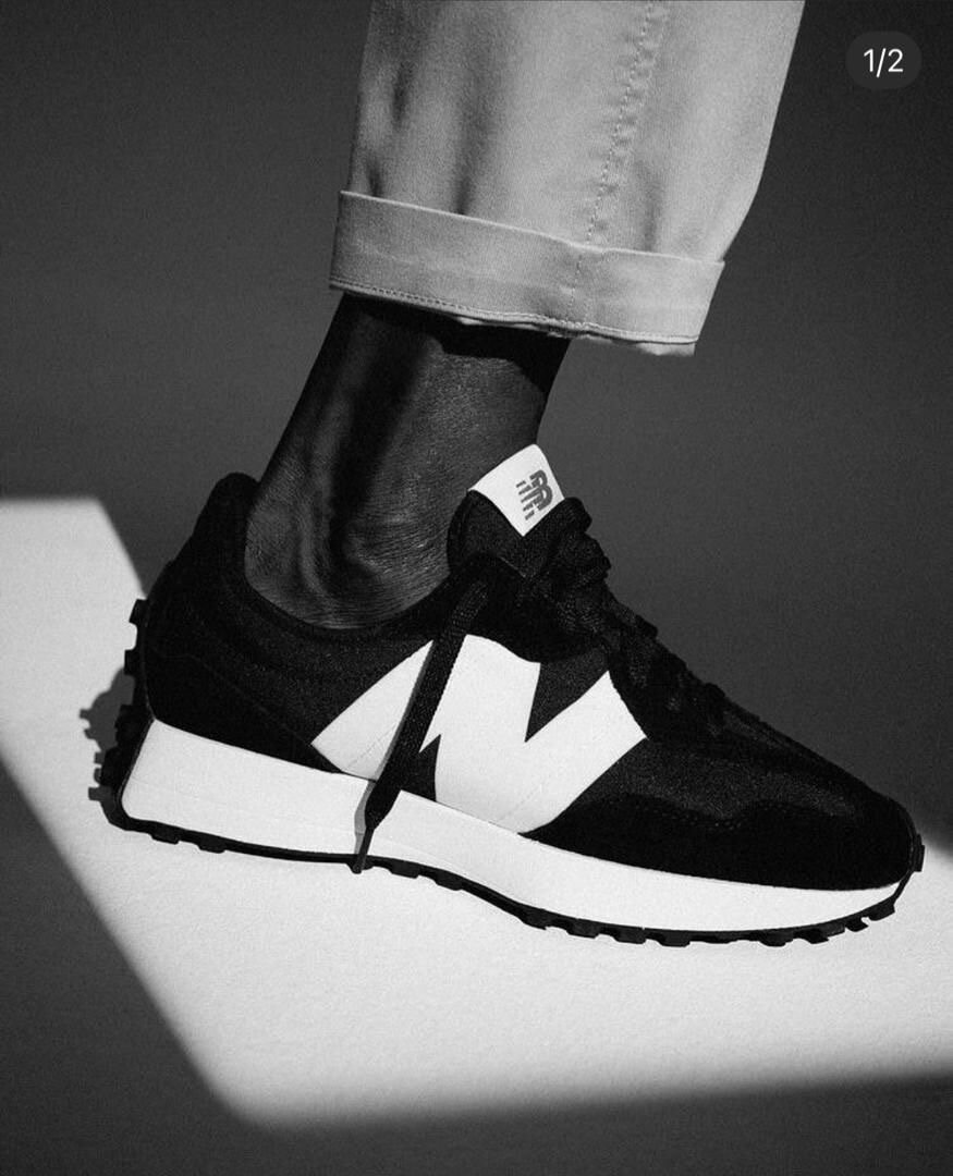 Baskets noires modernes