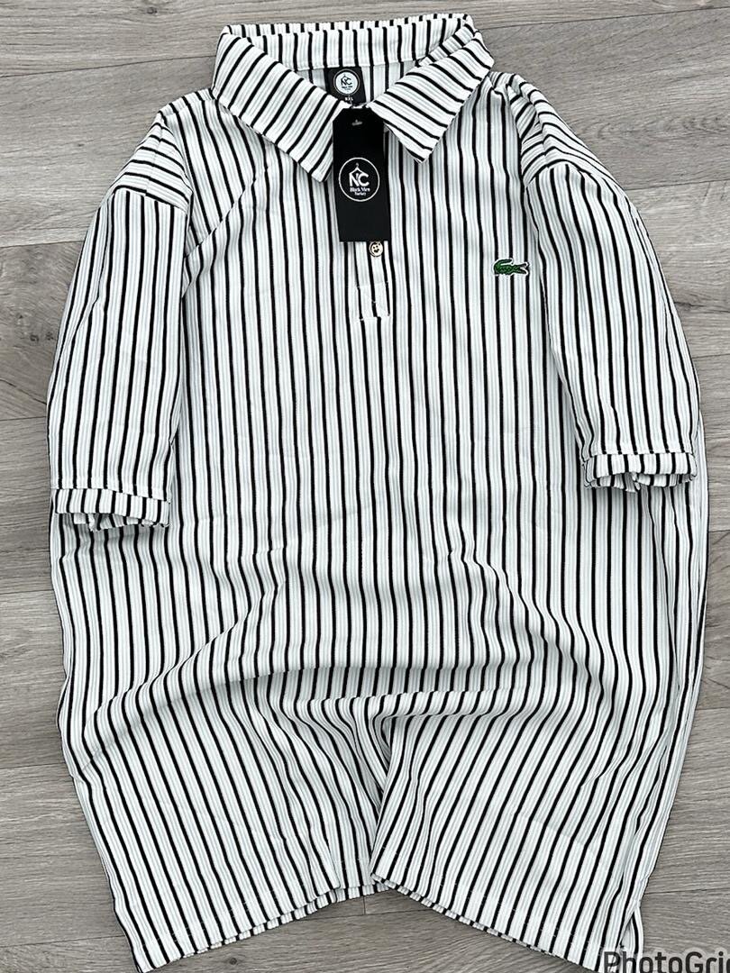 Chemise ample à rayures