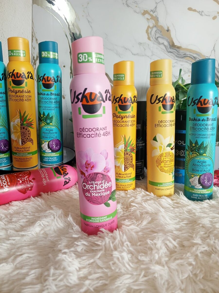 Déodorant Ushuaïa Orchidée 48h