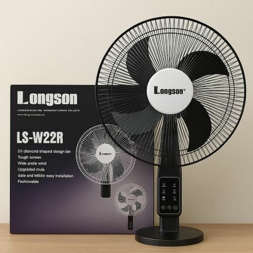 Ventilateur mural avec télécommande