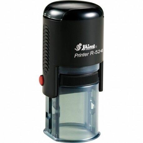 cachet rond Boitier shiny R-524